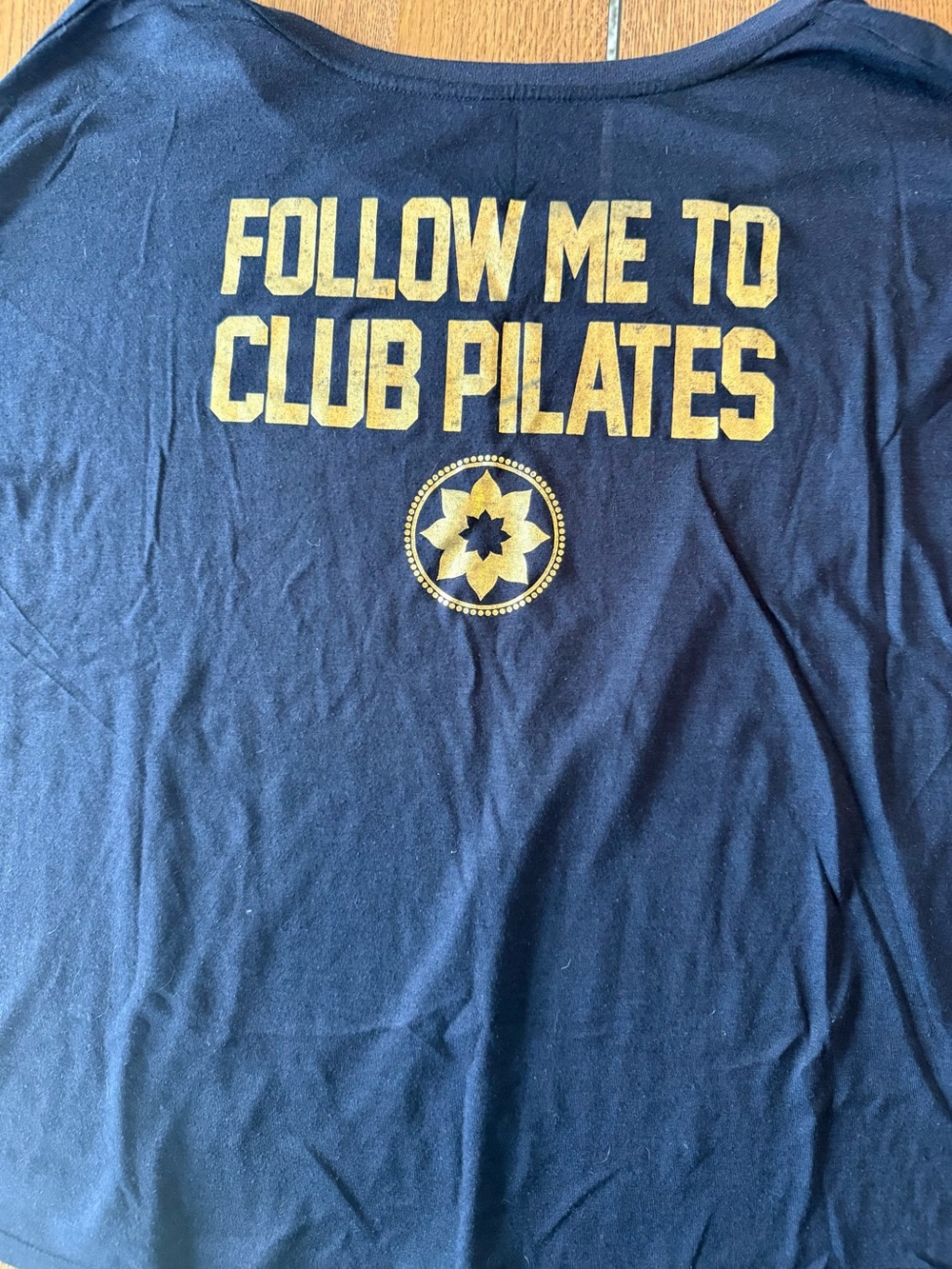Club Pilates Women's navy blue Long Sleeve Tee